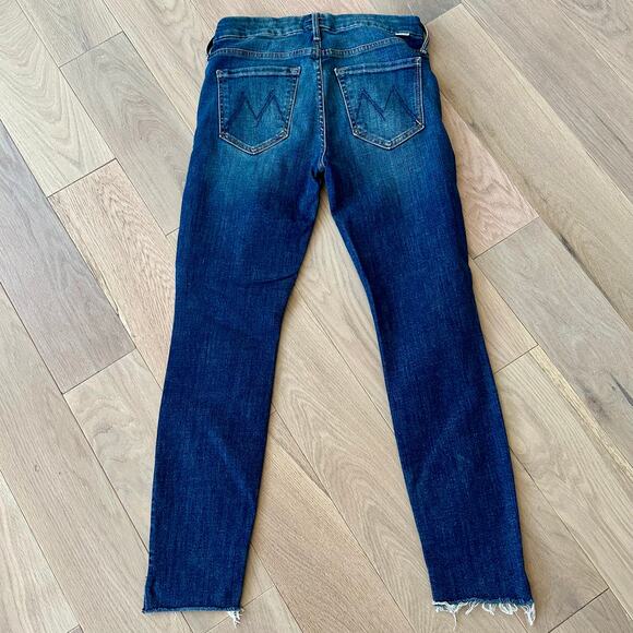 Mother Jeans Looker Ankle Step Fray Size 26 NWT - Picture 2 of 7